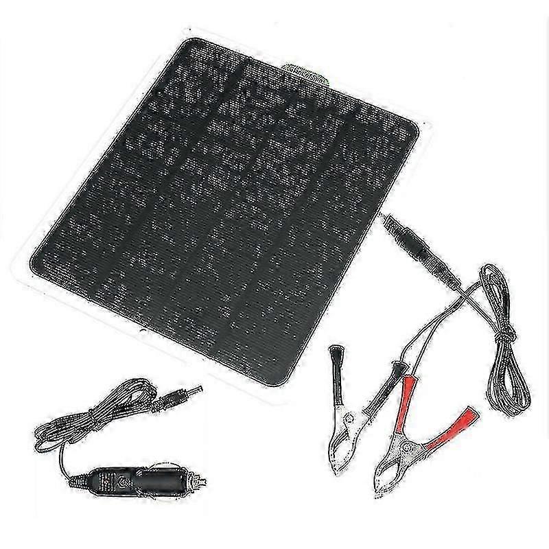 20w Solar Panel 12v Trickle Charger Kit For Boat Rv Car - Battery Charger Maintainer