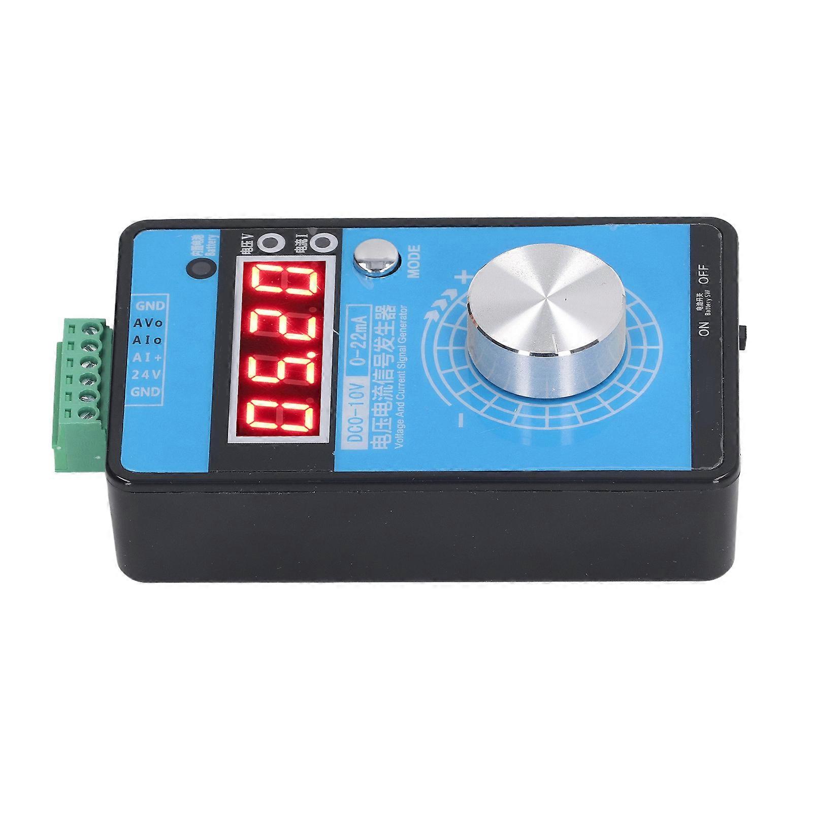 Signal Generator, Adjustable Current, Voltage, Signal Generator, High Precision USB Power Supply, Interface, Analog Simulator, DC0‑10V 0‑22mA