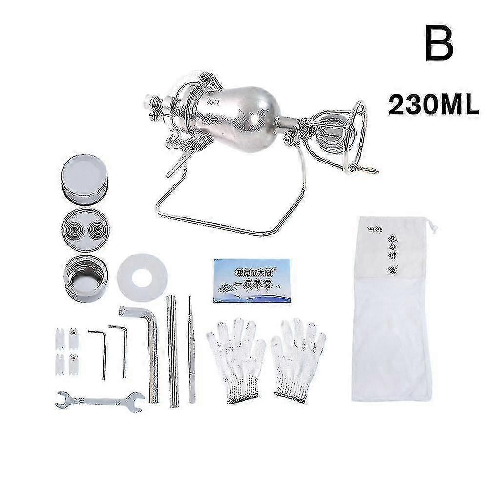 Thickened popcorn machine hand-cranked cannon puffer hoist type