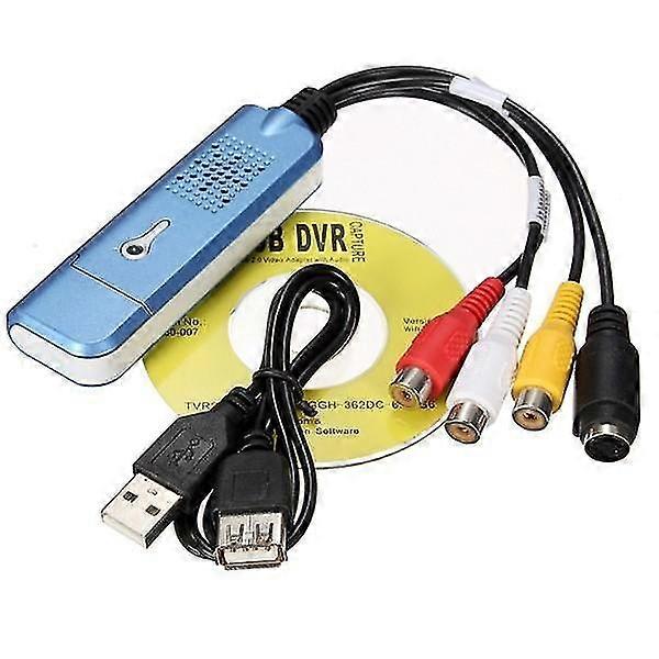 USB 2.0 Converter Audio Video Grabber Capture Adapter für Computer NTSC PAL