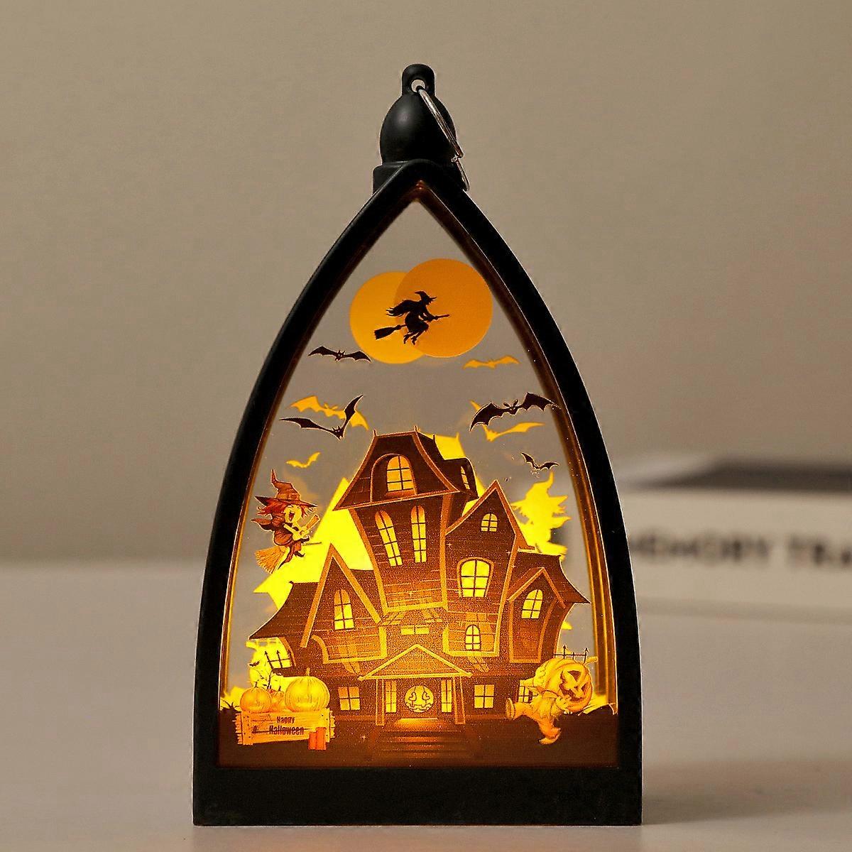 Halloween Electronic Wind Lamp - Pumpkin Desktop Ornament - Model YS-WJSFD56