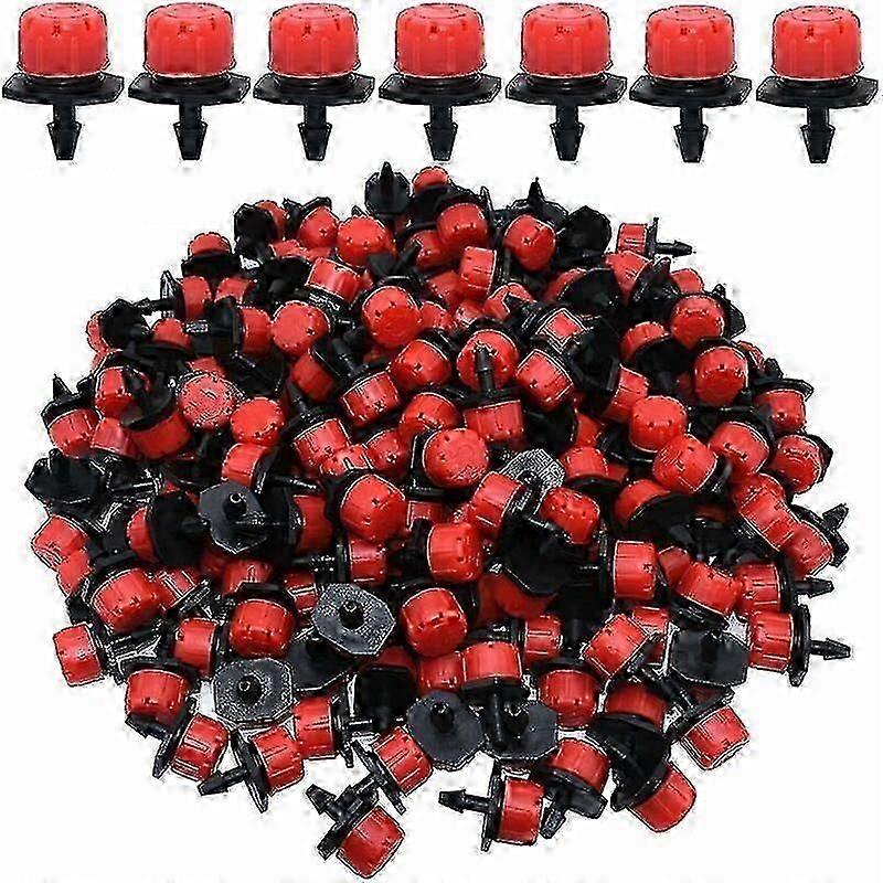 Set of 100 drip irrigation nozzles for garden, emitting spray nozzles, 360 adjustable DIY automatic watering system