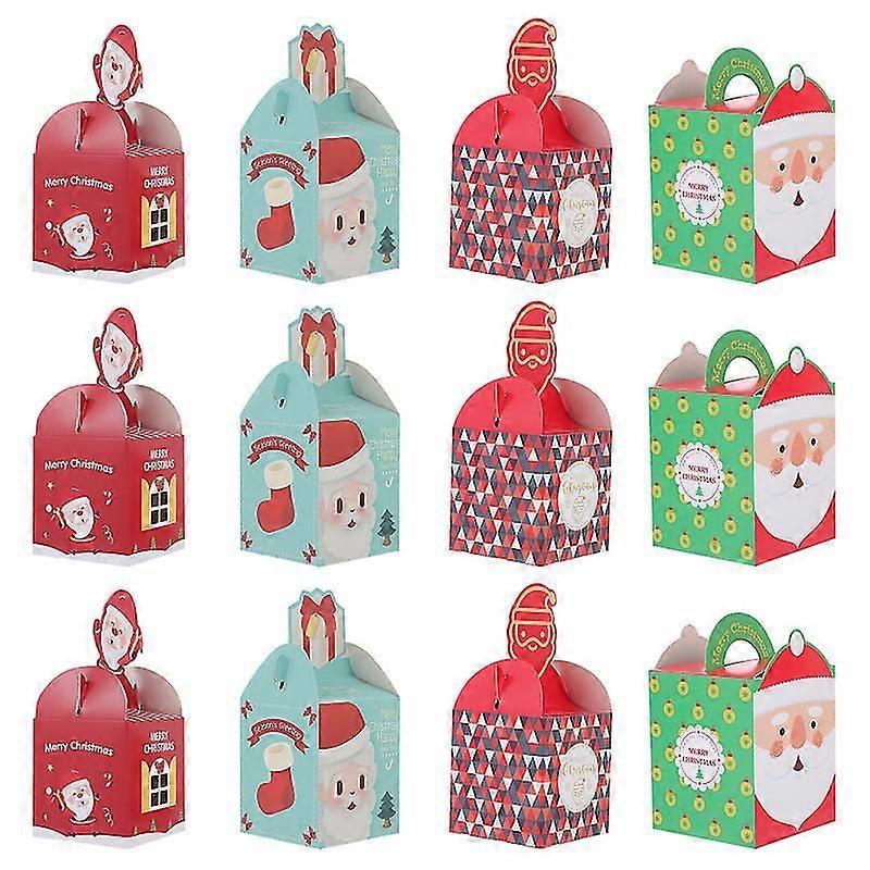 24pcs Xmas Packaging Box
