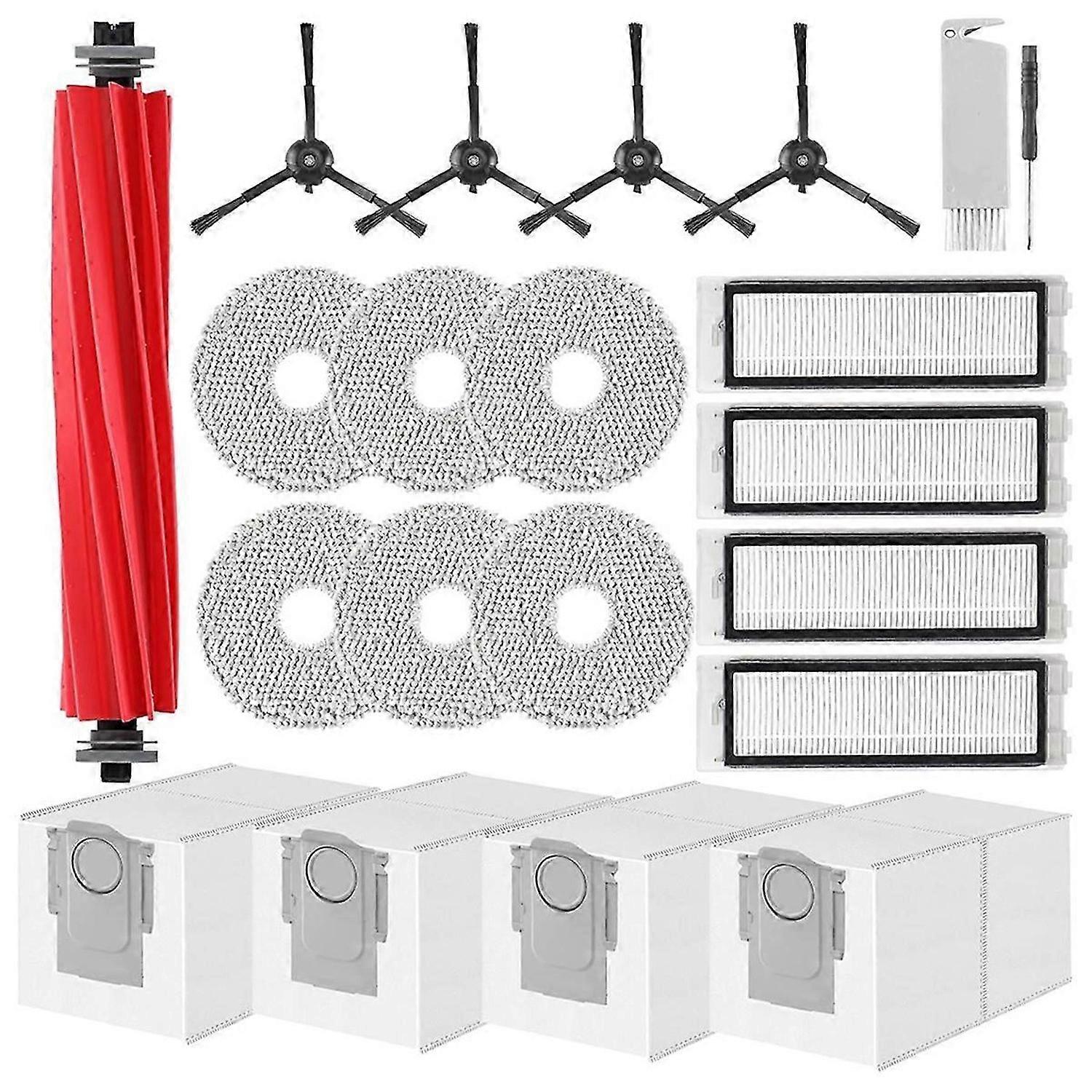 For Roborock Q Revo Robot Vacuum Main Side Brush Hepa Filter