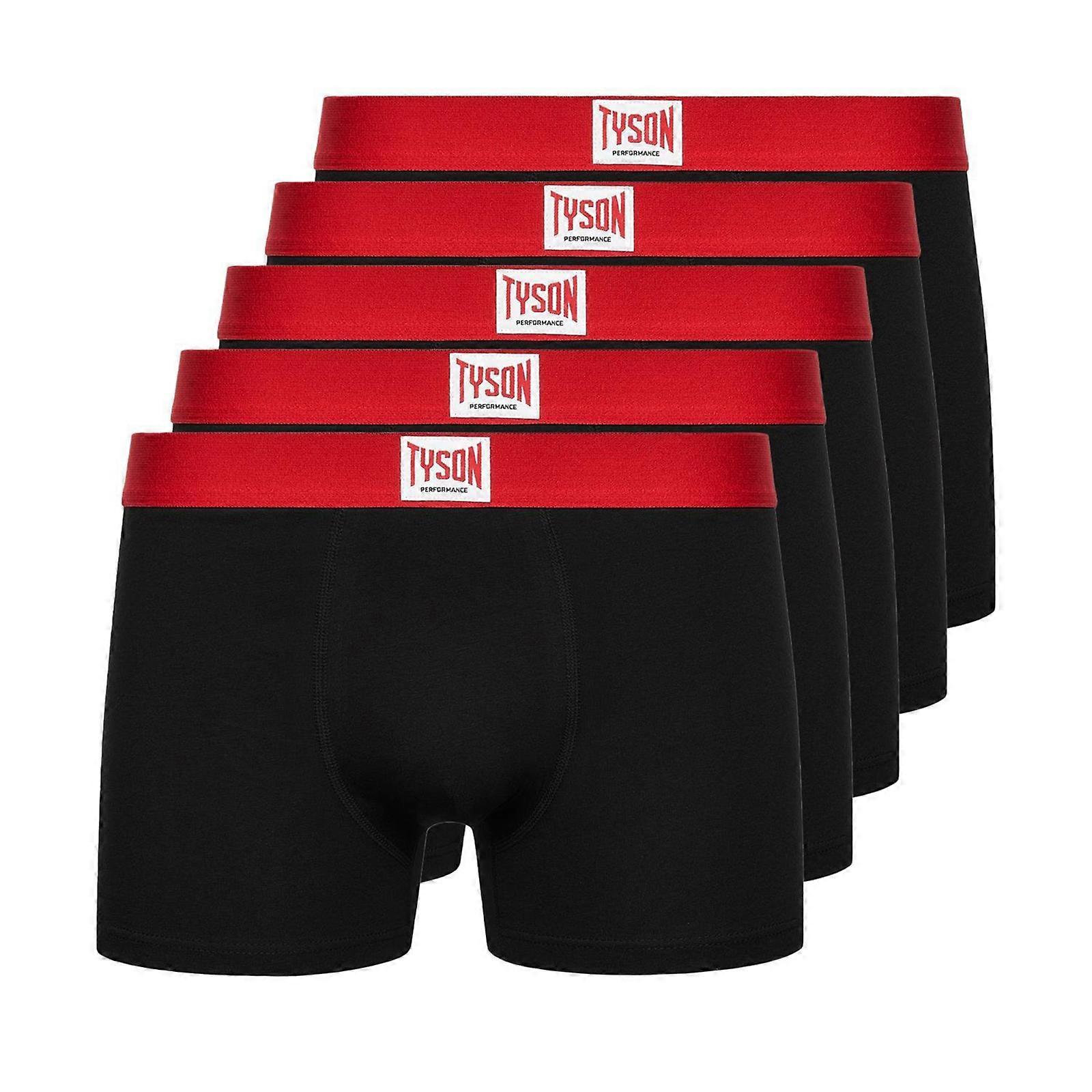 Tyson 5pk Boxer Shorts Black