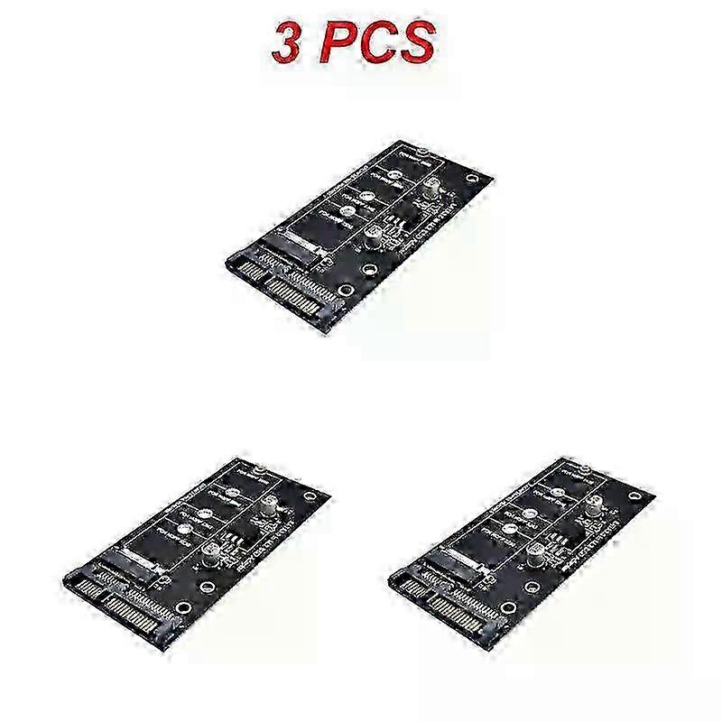 M2 To SATA3 Adapter Card High Efficiency SATA M2.SSD Convert Adapter Card NVME SSD Upgraded SATA 6 Gbps NGFF Adapter
