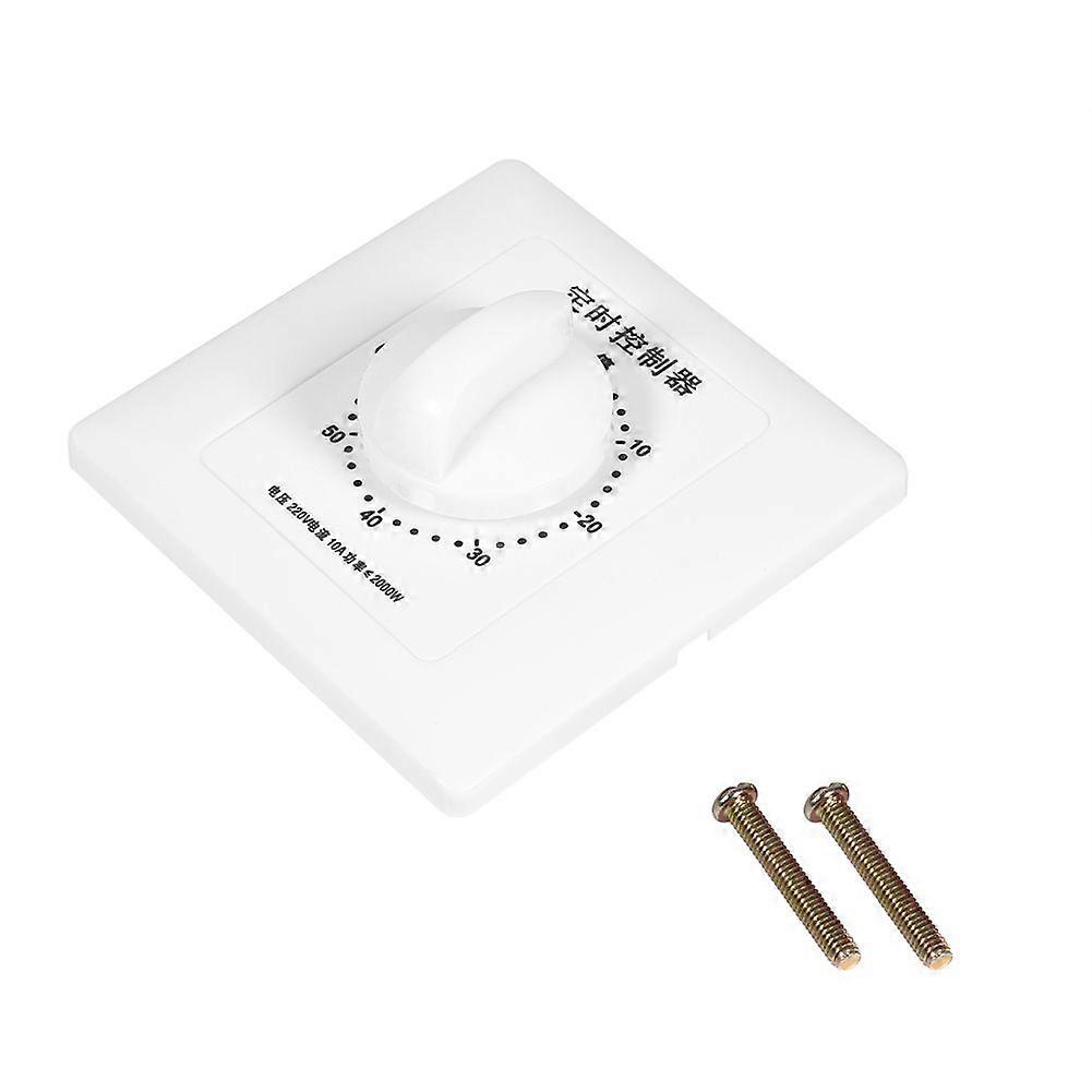 AC 220V High Power Pump Timer Mechanical Time Switch Countdown Control 86 Panel 60 Min