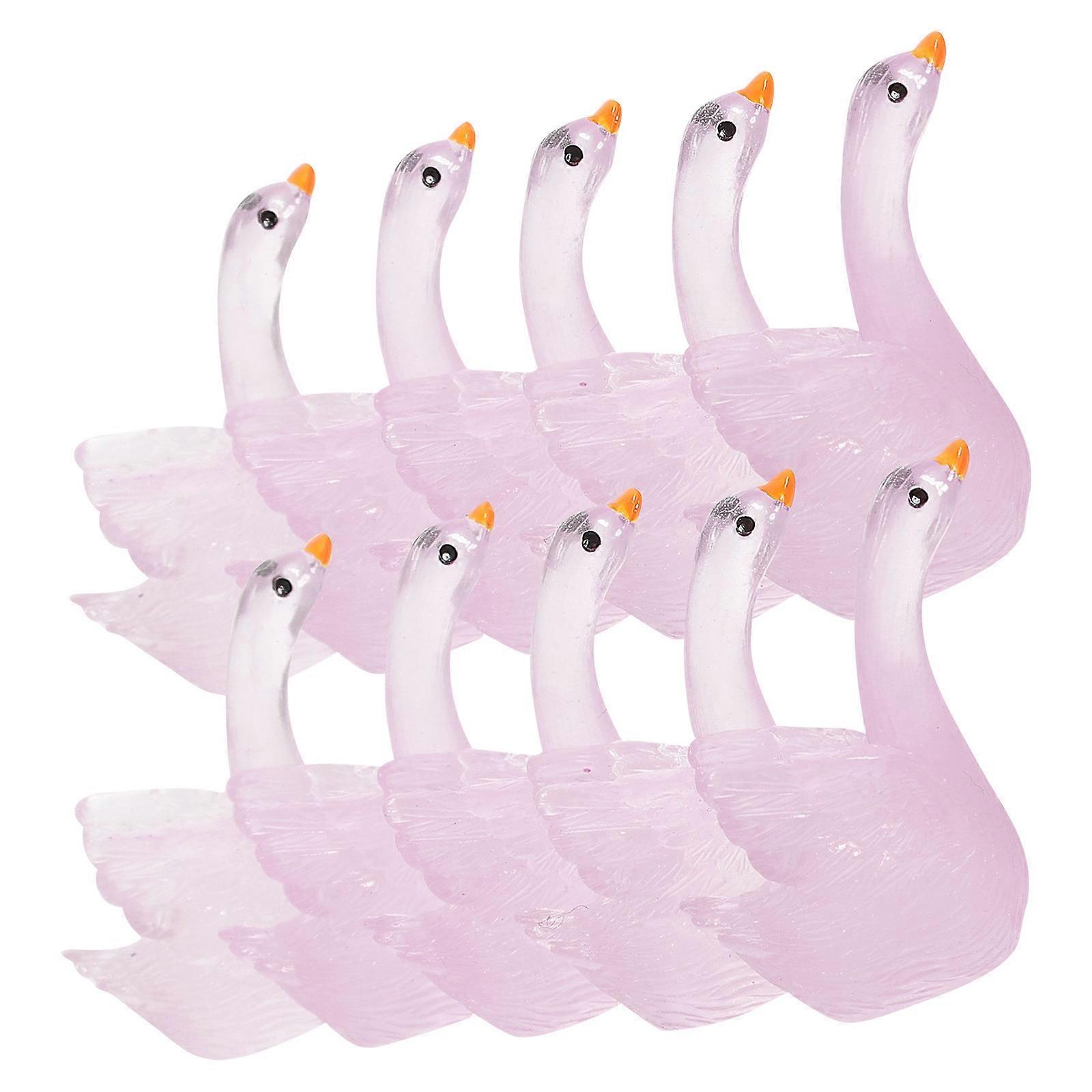 Miniature Figurines Glow in The Dark Decor 30Pcs for Home