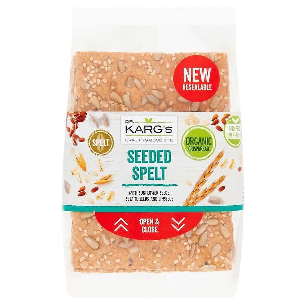 Dr Karg Organic Seeded Spelt Crispbread 200g - 8 Pack