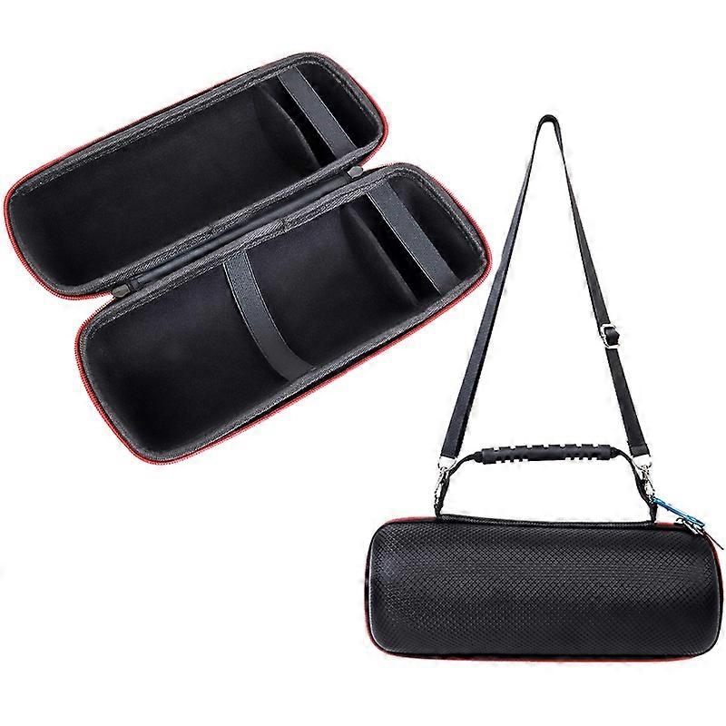 For JBL Pulse4 Shockproof Storage Bag with Shoulder Strap Bluetooth-compatible Speaker Carrying Case
