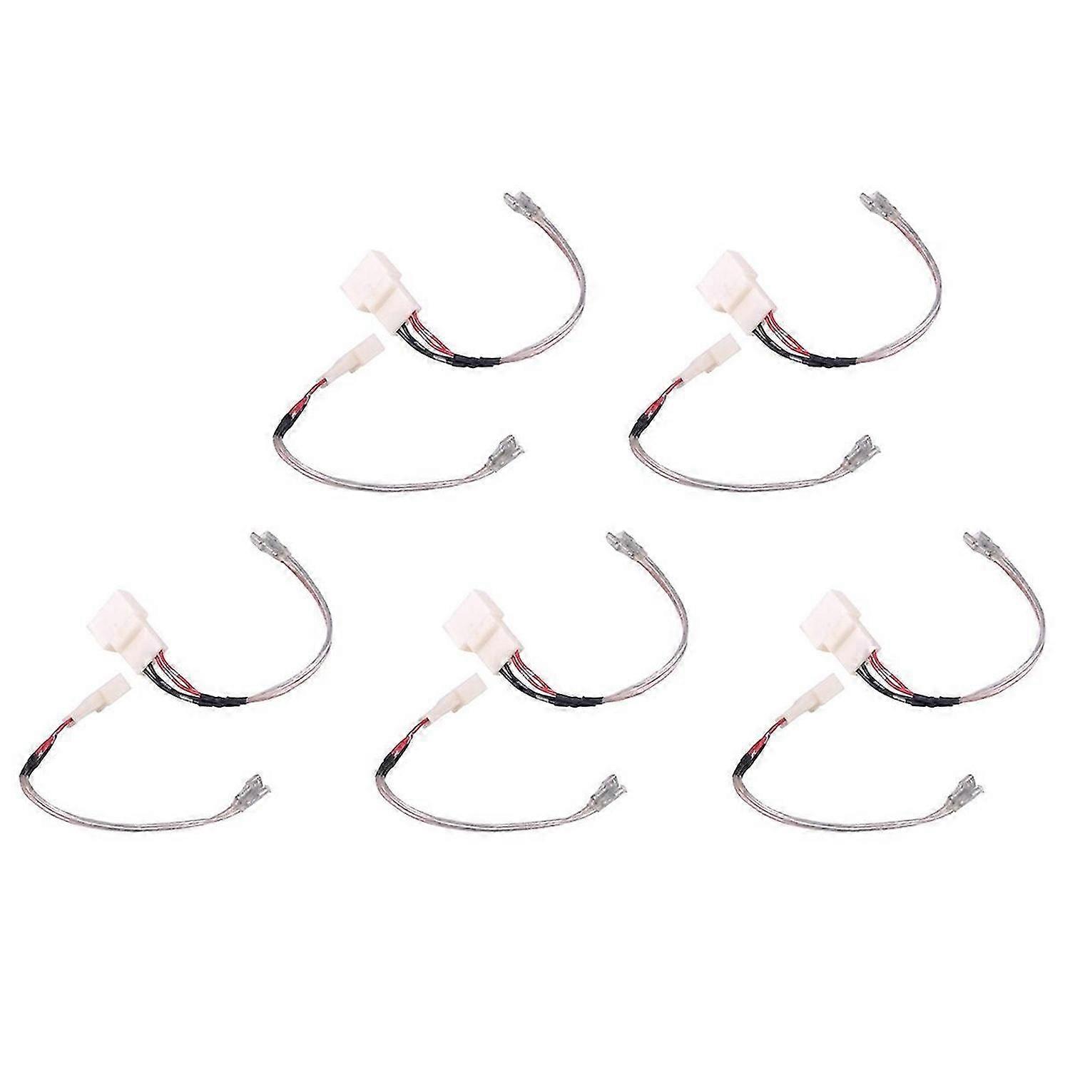 2Pcs Car Front Speaker Wire Harness Cable Adapter for