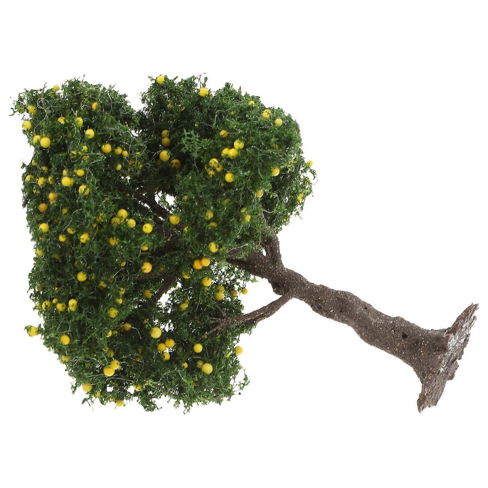 Miniature Model Fruit Tree: Tiny Landscape Plants For Diy Scenes - Diy Sand Table Tree Decoration - Micro Landscaping Projects