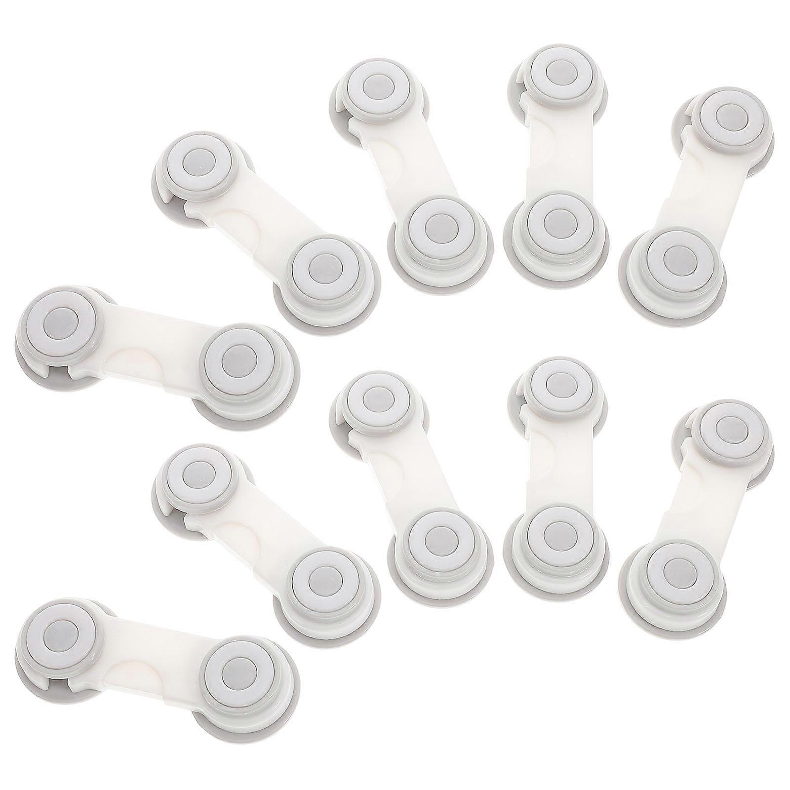 Child Safety Lock Cabinet Childproof Locks for Fridge and Drawers 10Pcs