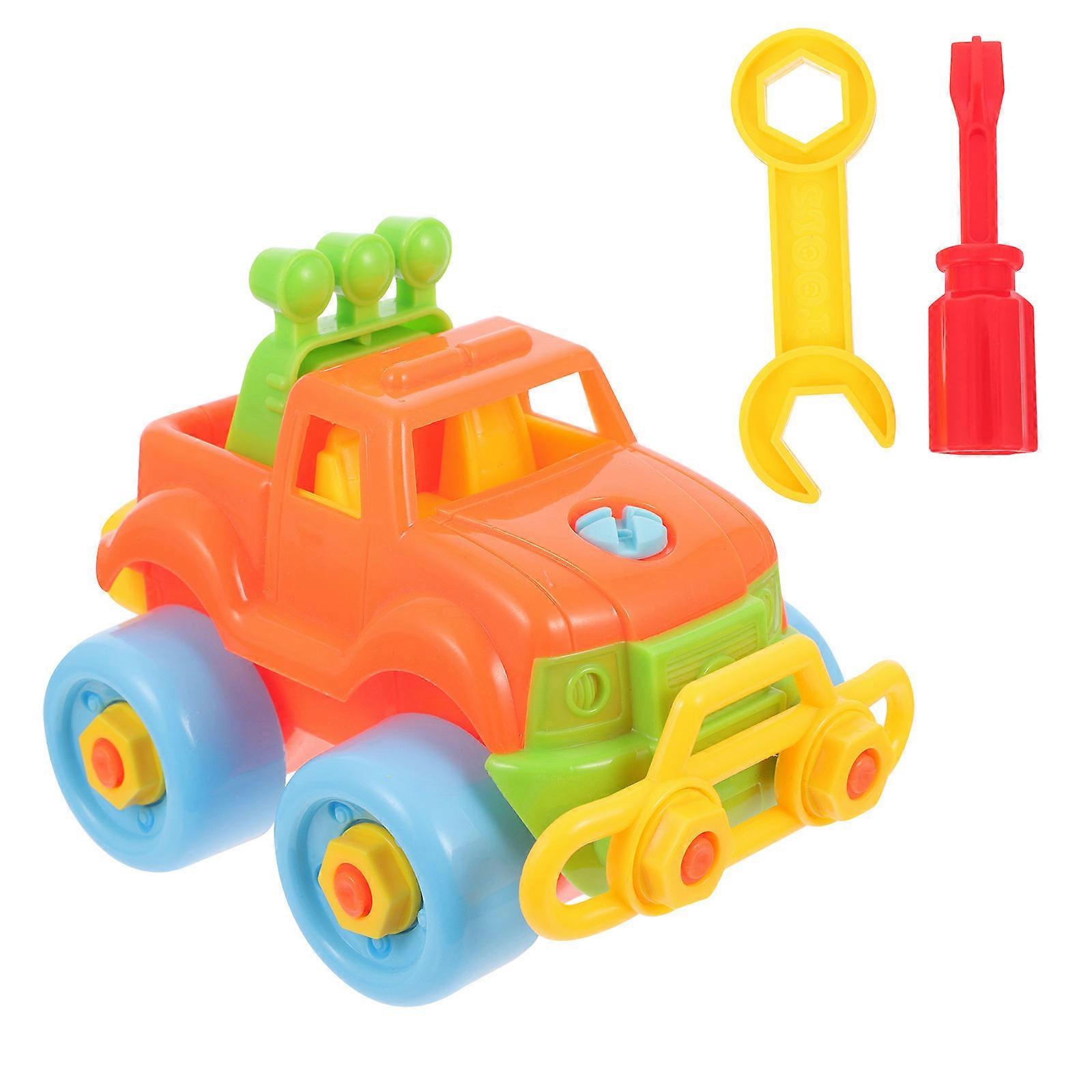 Take Apart Car Toy Assembly Vehicle Plaything 1Set for Kids Playing