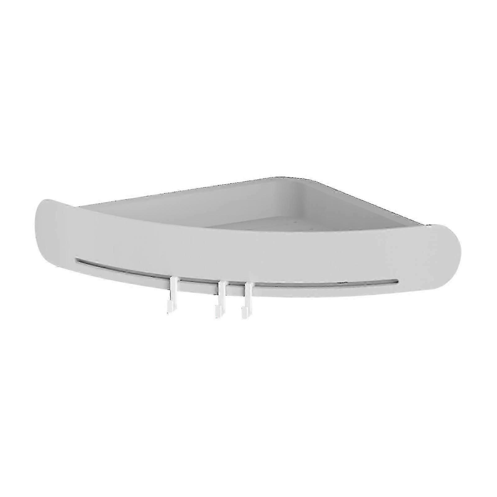 2024 رف دش الحمام الإبداعي ، رف تخزين حوض الاستحمام في الزاوية ، رف تنظيم ، رف تخزين مثبت على الحائط