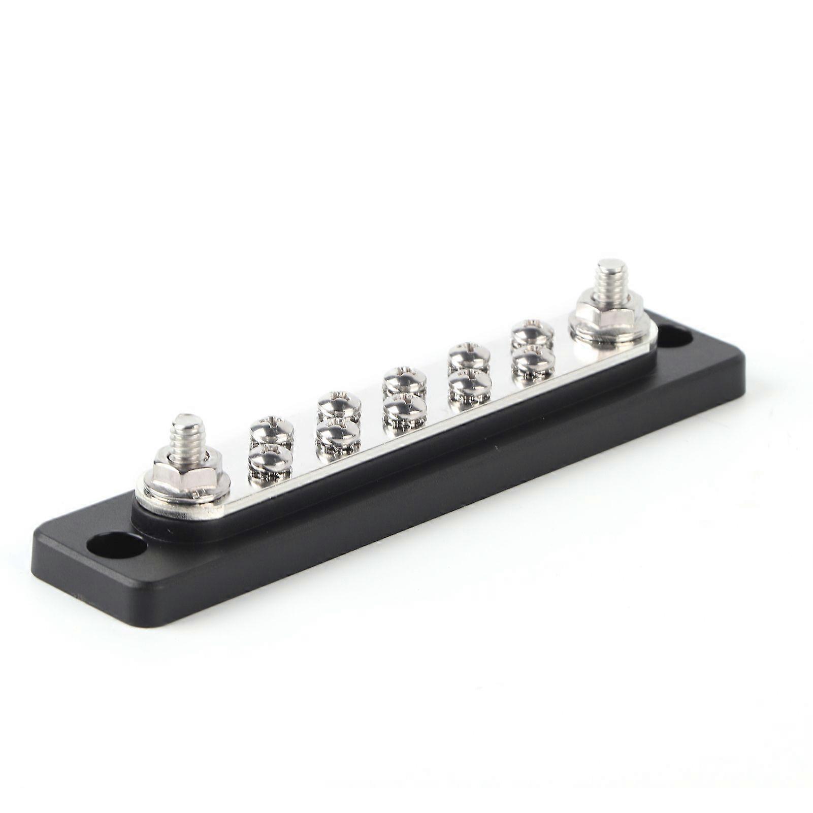 10 Positions Bus Bar Electric Terminal Junction Block W / 2 Stud AC 130A DC 150A