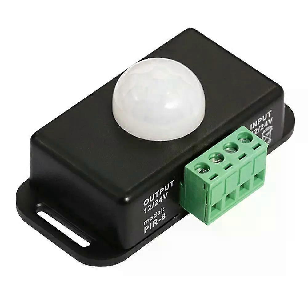 DC 12V 24V 6A Infrared PIR Motion Sensor Detector Switch Automatic Infrared PIR Motion Sensor Switch for LED Strip Light Lamp