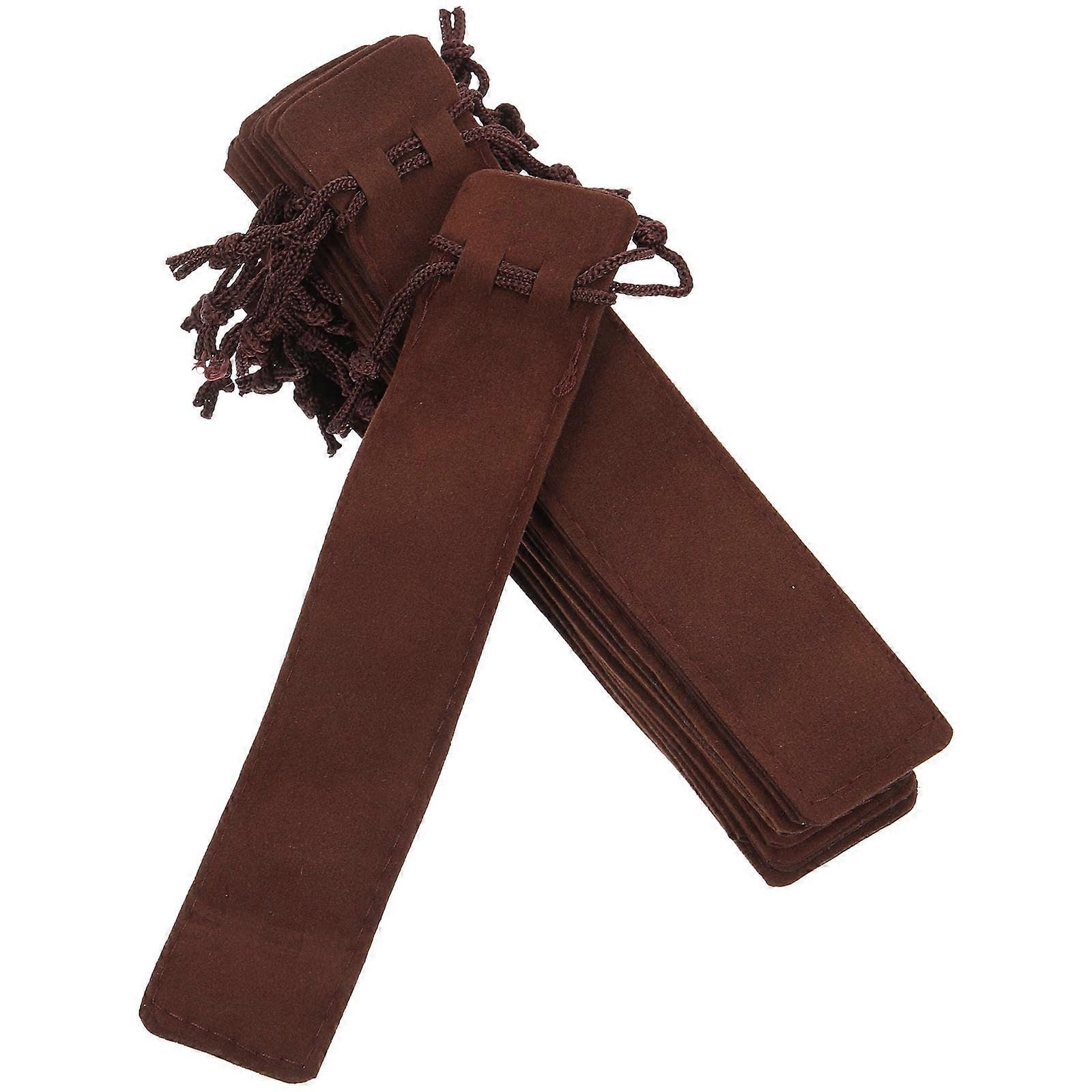 Single Pen Pouches For School Use 75 Pcs Lightweight Storage Bags Rectangular Design