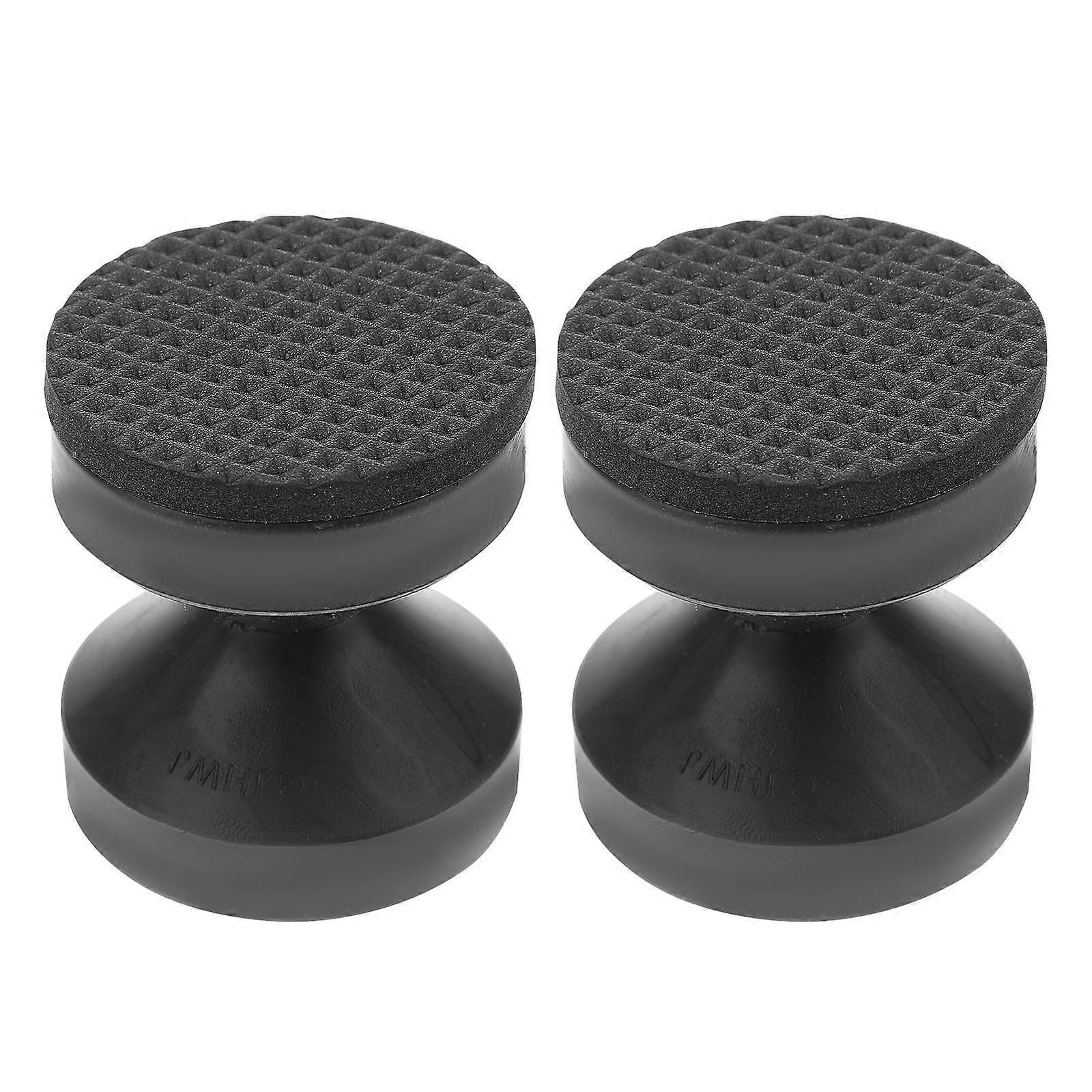 Adjustable Headboard Stoppers for Wall Bed Stoppers Black 6Pcs