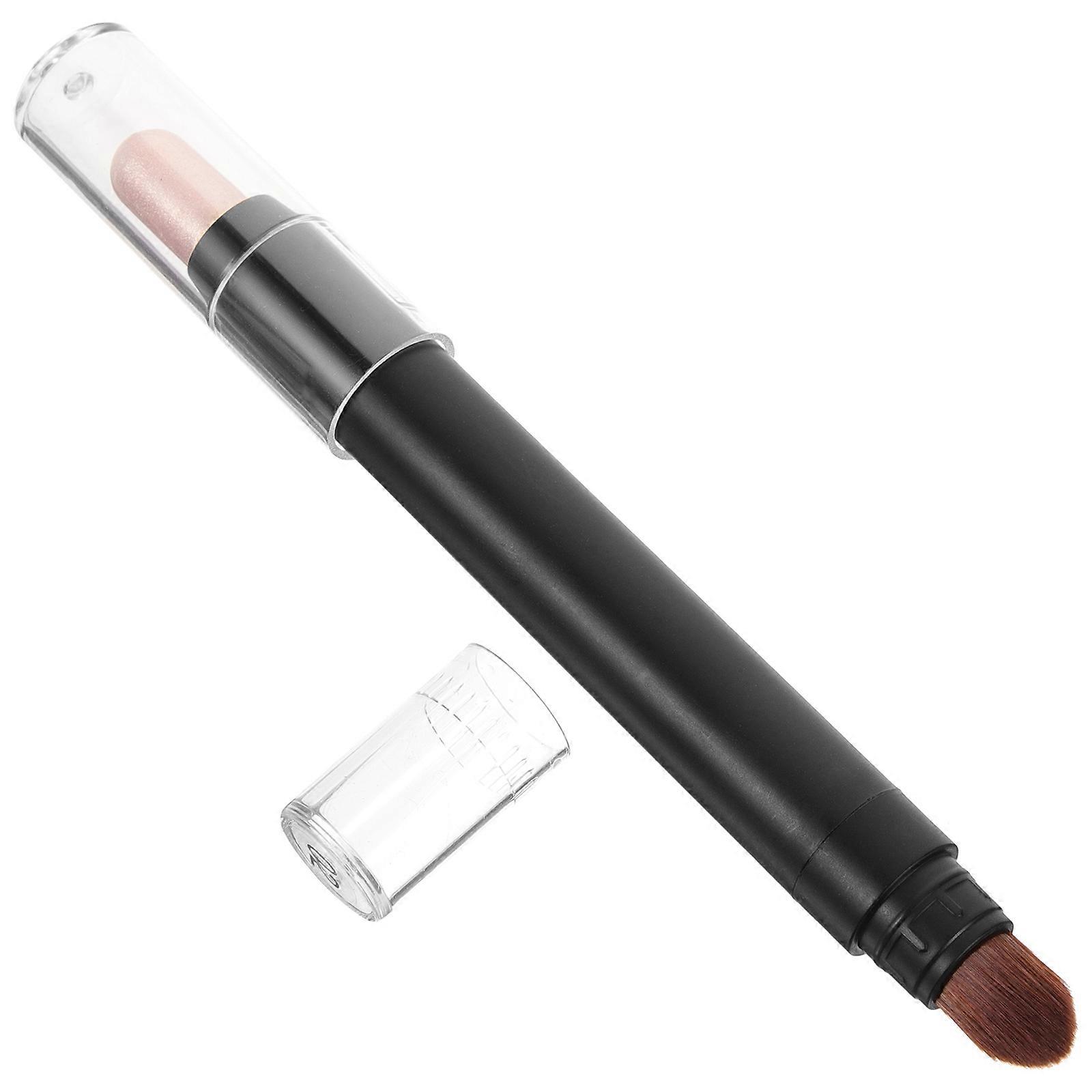 Dual End Eye Shadow Brush and Stick for Eye Makeup 4Pcs Set