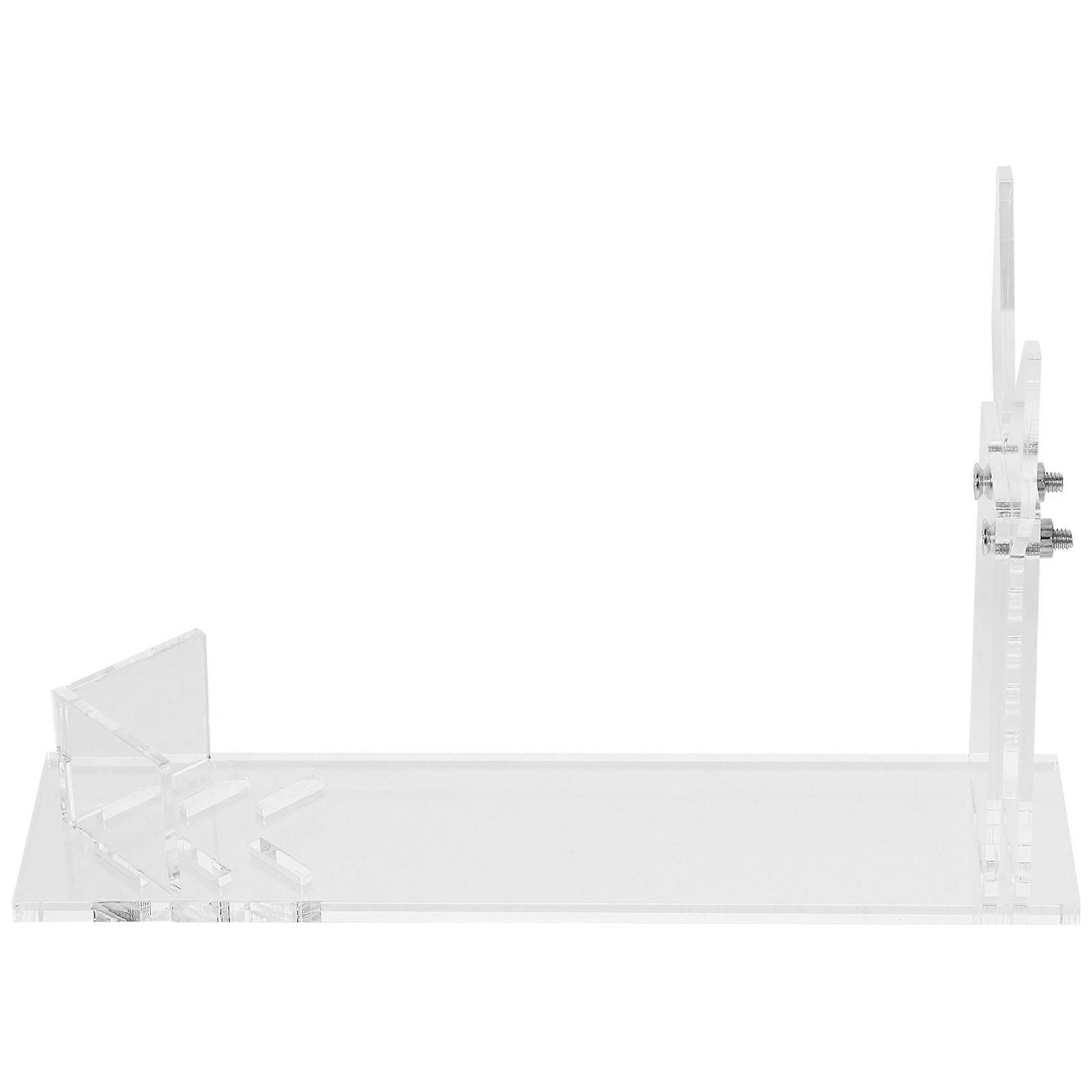 5Pcs Figure Stand Acrylic Adjustable Height Stable Support For Action Figures Children Display Collection Showcase