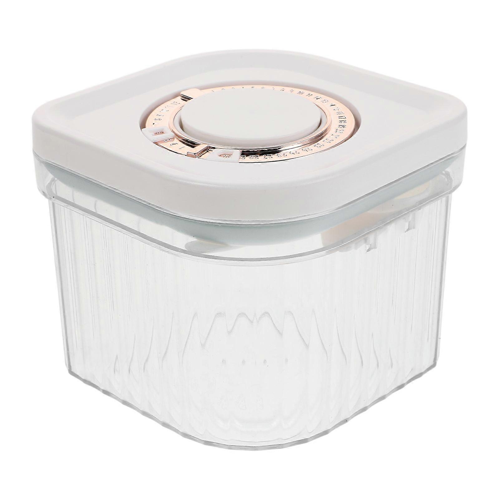 Milk Powder Box Airtight Plastic Container for Storage Press Type 800 Ml