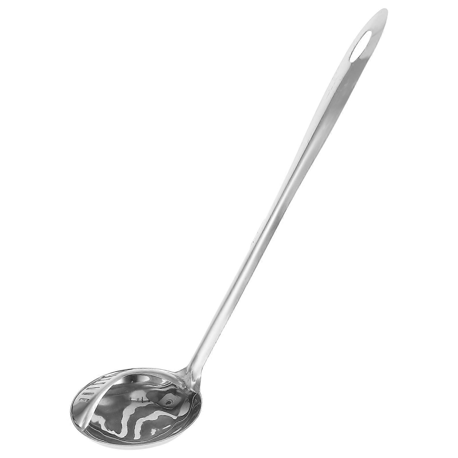 Slotted Spoon Dual Use Design Oil Spoon For Various Cooking Methods 1Pack