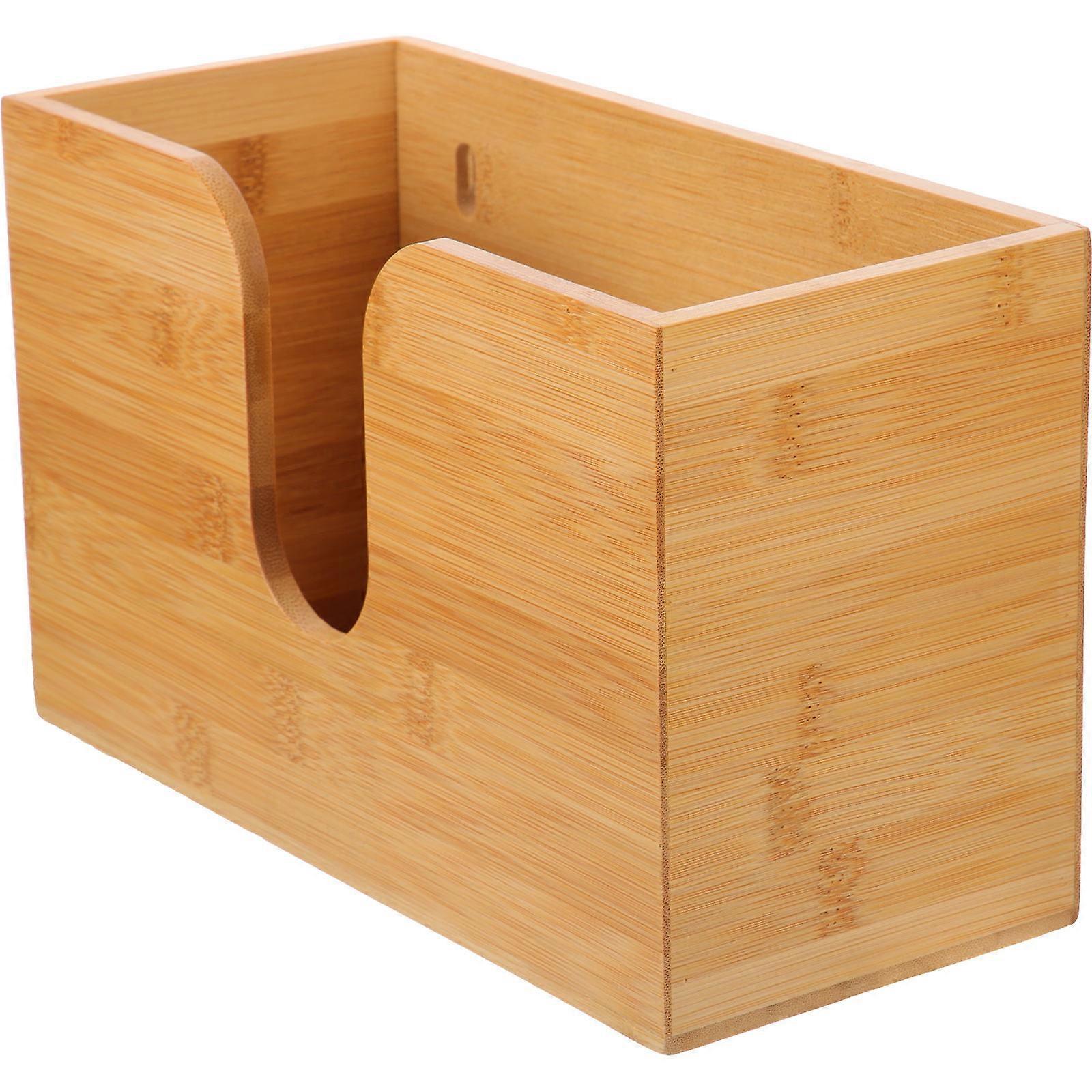 2Pcs Wall Mounted Paper Towel Dispenser Tissue Storage For Home Use In Modern Style Khaki Color