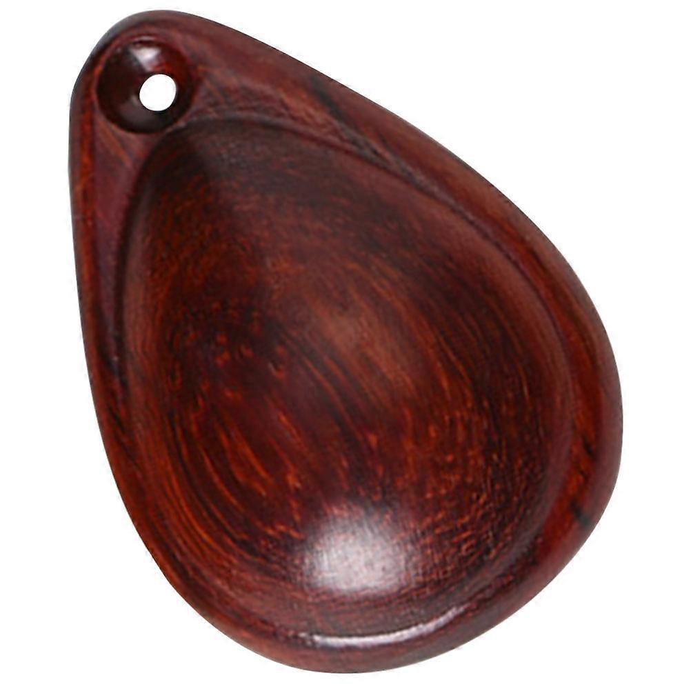 Wooden Water Drop Shape Keychain Ornaments 3Pcs For Desk Succulents And Craft Enthusiasts 1.5×1.1×2.2in DIY Decoration