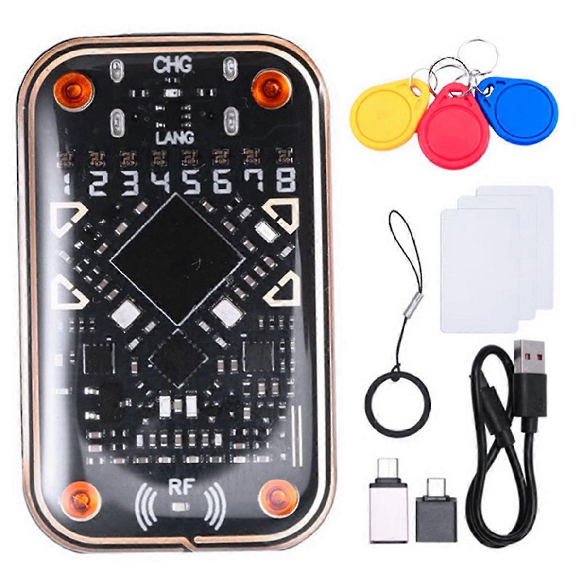 Chameleon V2.0 RFID Smart Card Emulator+3XCUID Keychain/UID Card