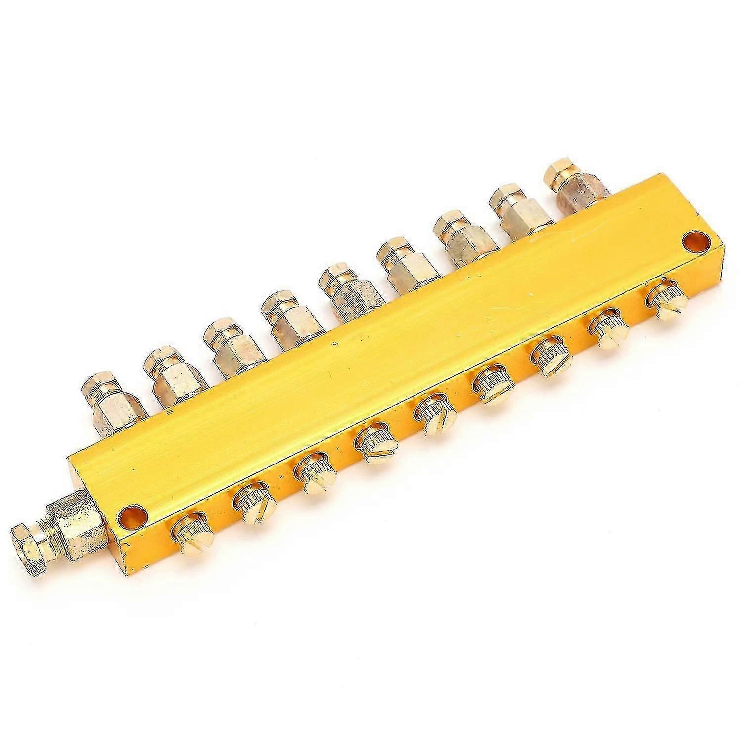 Ölverteiler einstellbares Messing-Schmierkolbenabscheider-Teilerventil-Schmiersystem )