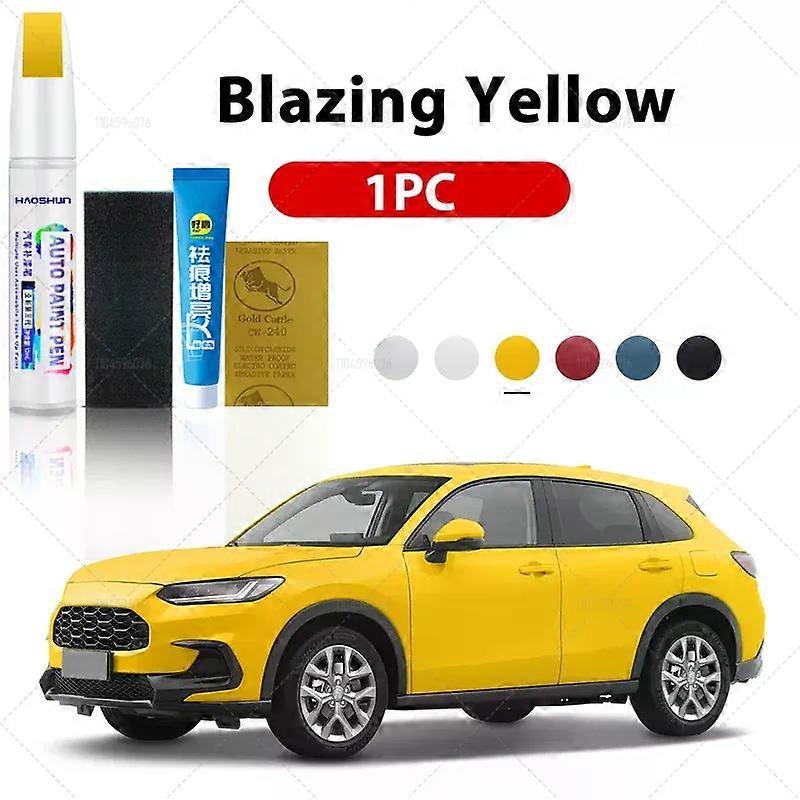 For Honda ZR-V 2022-2023 Car Paint Scratch Repair Pen Touch Up Paint Accessories Rose Black Star Moon White Stars Red Blue
