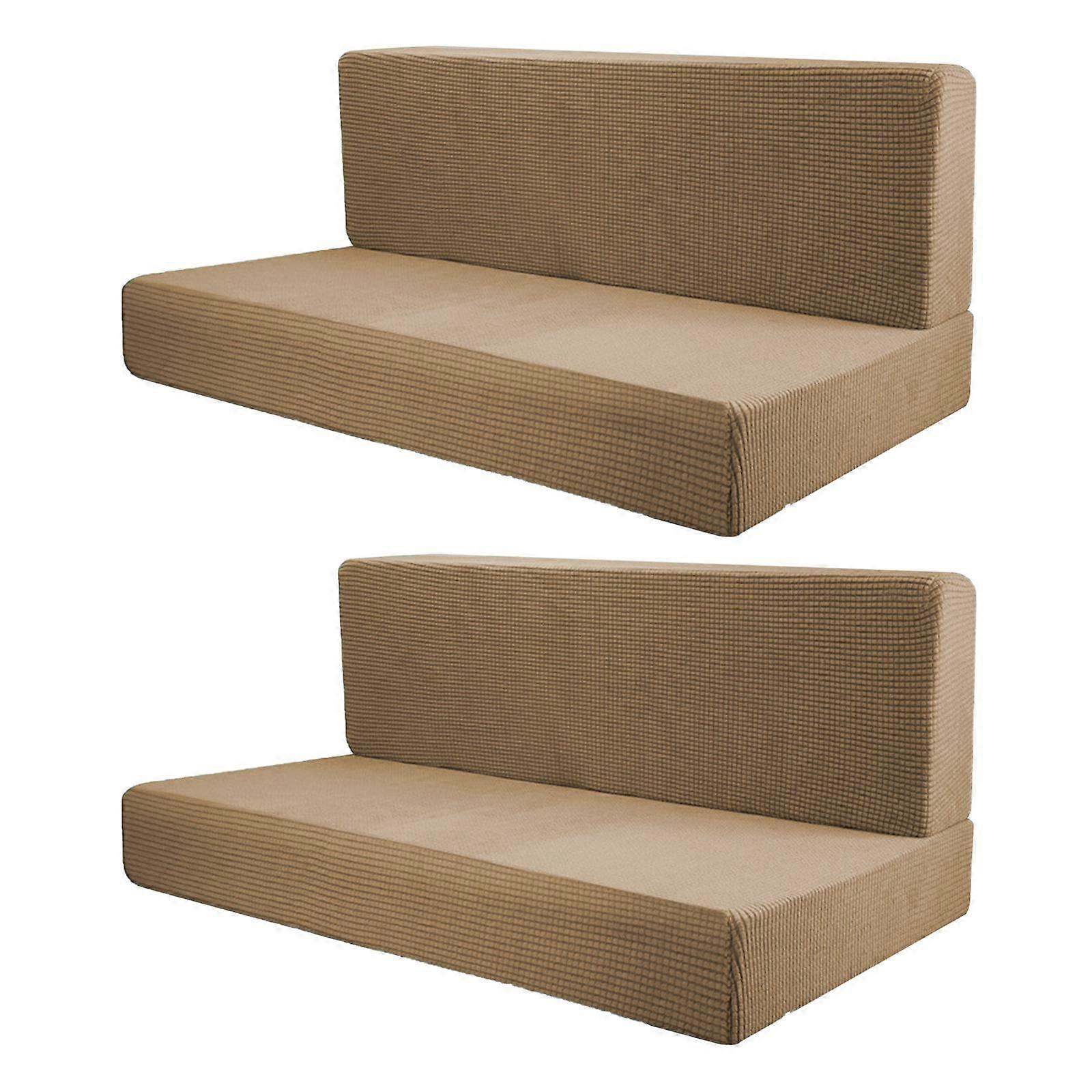 4Pcs RV Seat Covers Replacement Comfort Camper Cushion Covers for Trailers