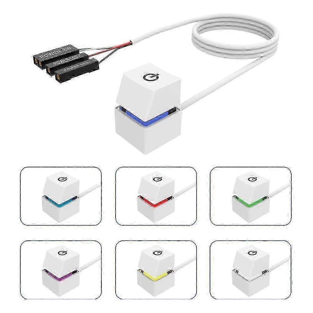 4m External Pc Power Button Desktop Computer Motherboard On Off Power Switch TAO