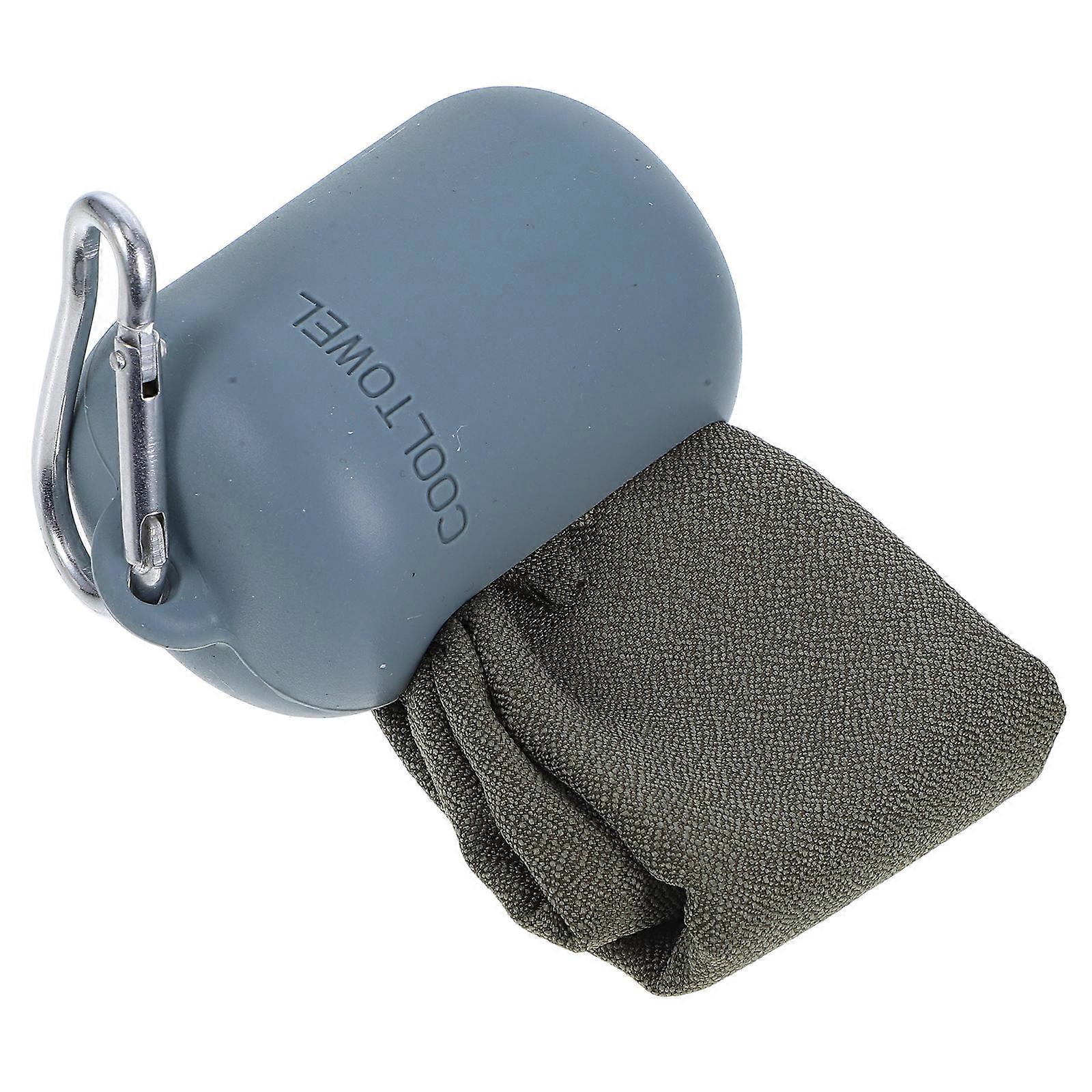 Chilly Towel Cooling Towel for Quick Drying Sports Use 2 Pieces Grey