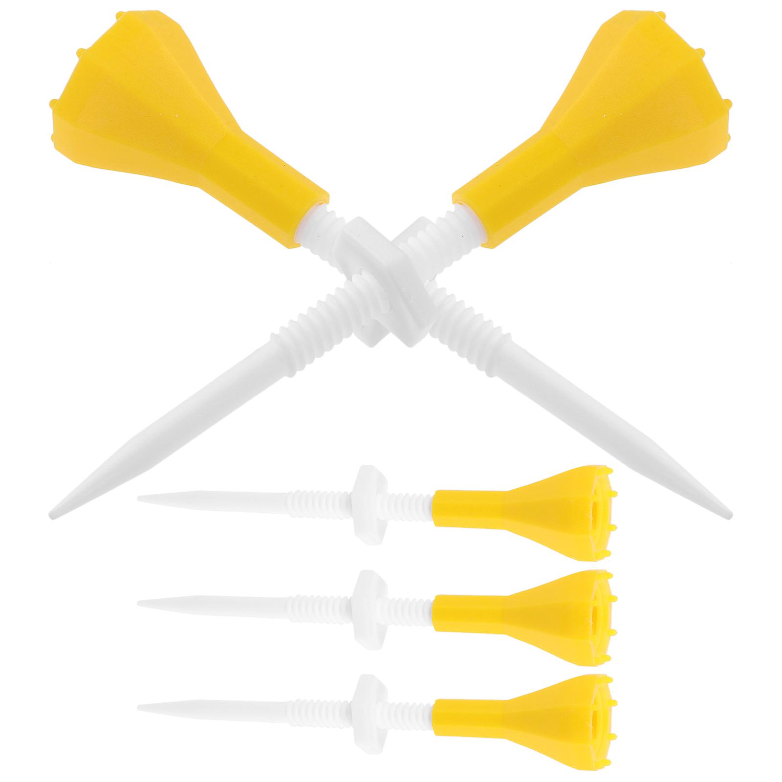 Adjustable Golf Tees Plastic Golfs Holders for Training 20Pcs