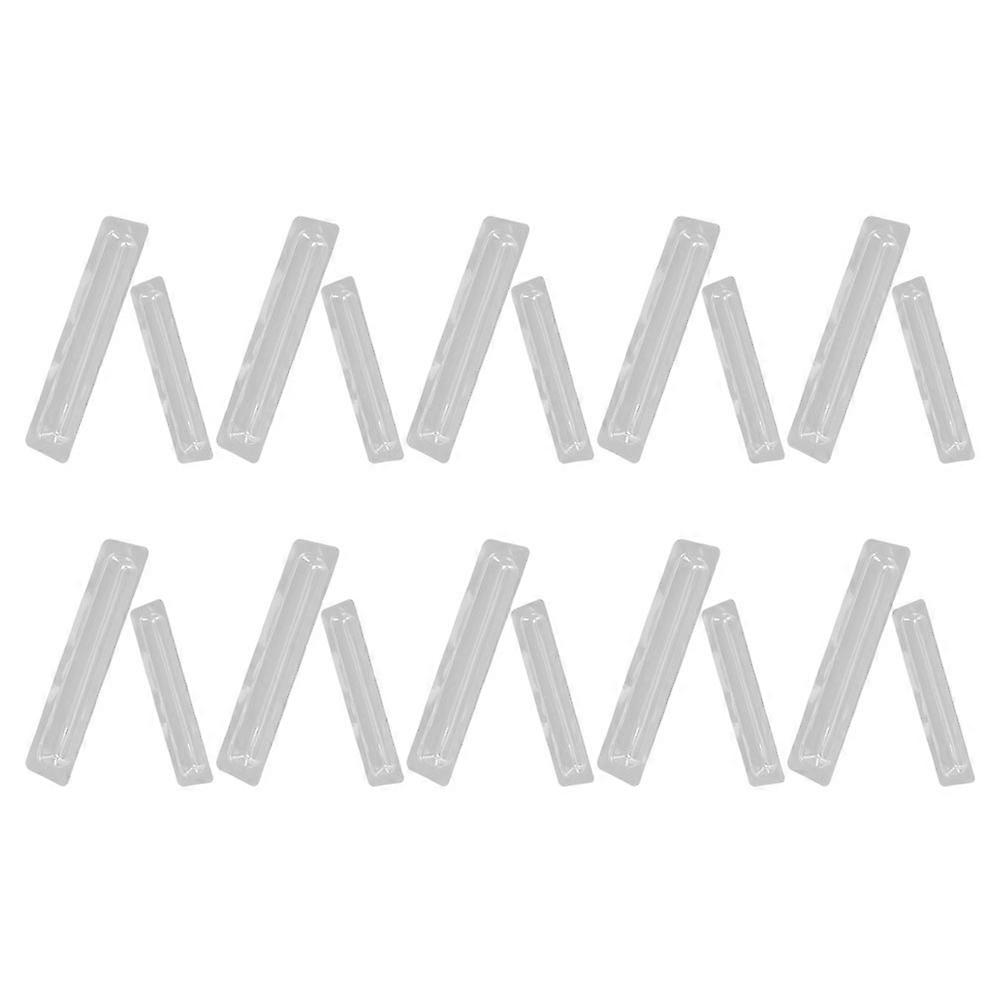 Plastic Clock Box 20Pcs Protection For Wall Clock Pointer Hands Shockproof Transparent PVC Cover