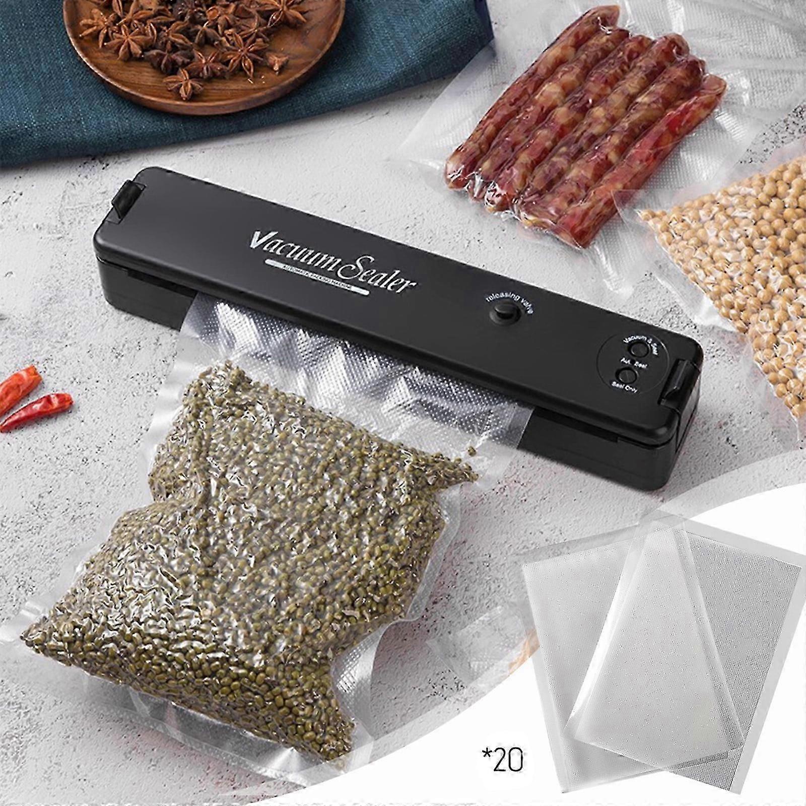 Automatic Vacuum Sealer Machine for Food Preservation and Fresh Storage in the Kitchen