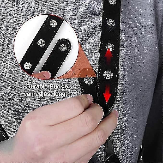 Toc umăr, toc vertical underarm dual pistol toc cu curele de umăr reglabile