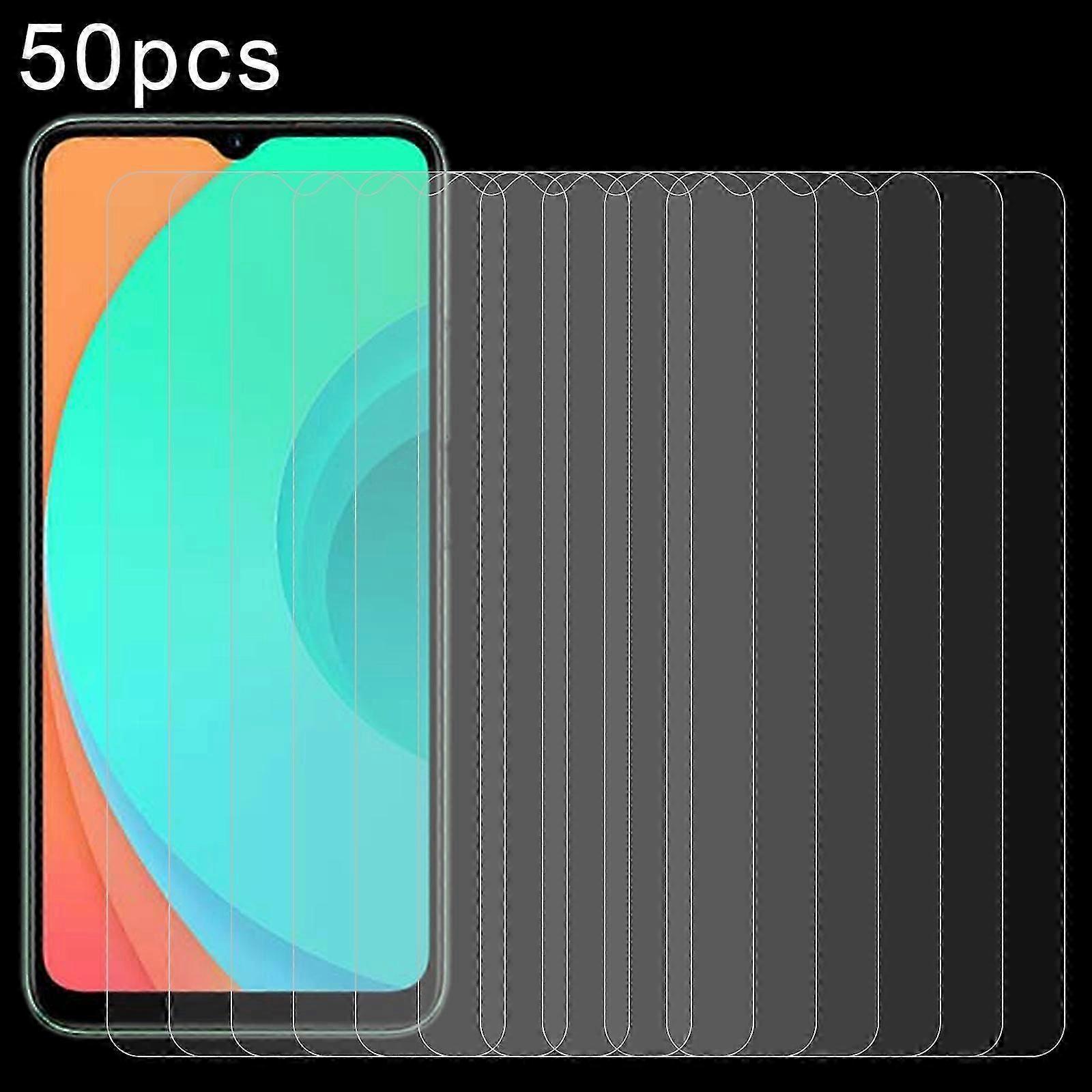 For Infinix Smart 7 50pcs 0.26mm 9H 2.5D Tempered Glass Film For Infinix Smart 7 (50 PCS)