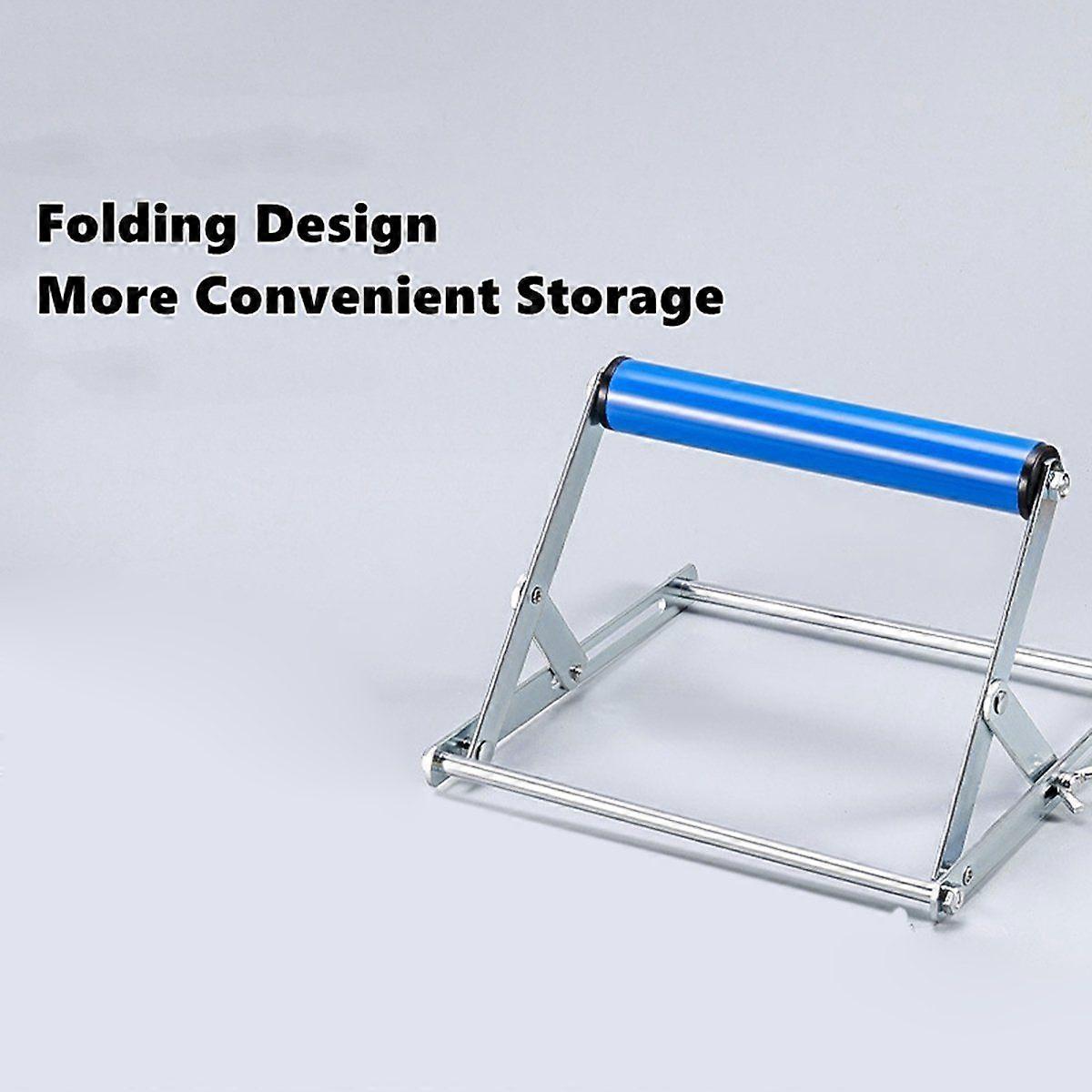 Adjustable Height Table Saw Roller-Stand Attachment,Cutting Machine Miter Saw Roller Support Stand for Support Frame