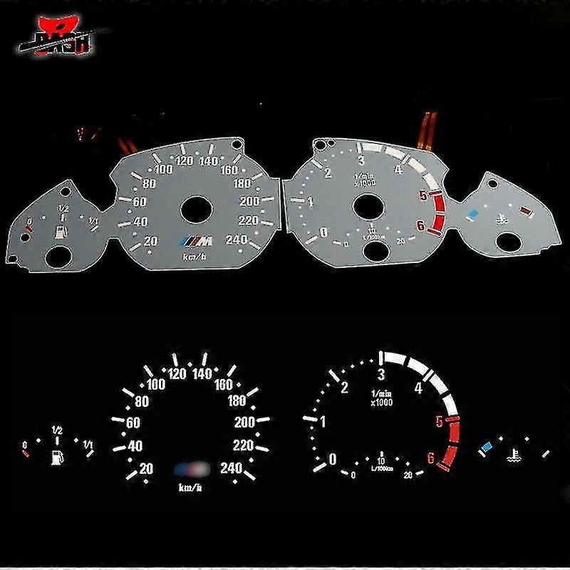 Dash 6000 Rpm El Glow Gauge Plasma Dial For 3 E46