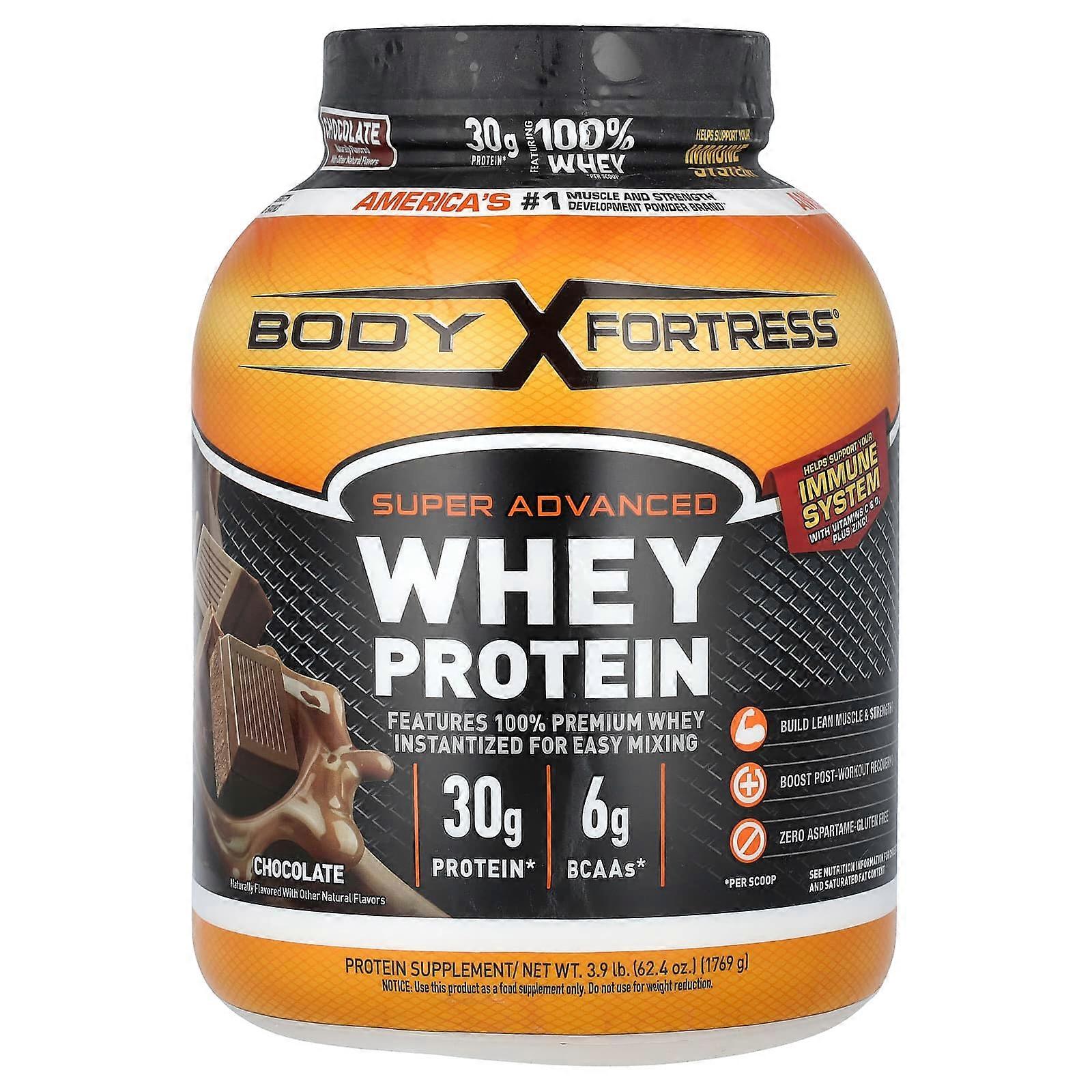 Super Advanced Whey Protein, Chocolate, 3.9 lb (1,769 g)