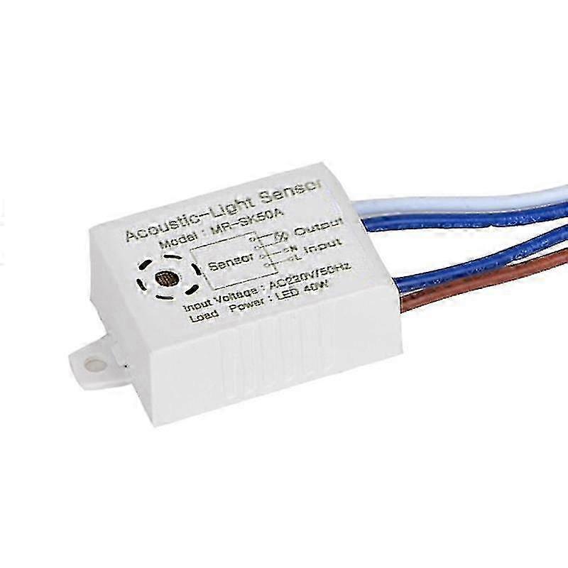 Sound Activated Clap On/Off Light Sound Sensor Switch. Socket Adapter Edition 0809