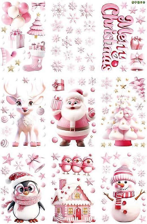 Christmas Snowflake Window Sticker,Christmas Decoration Window Sticker