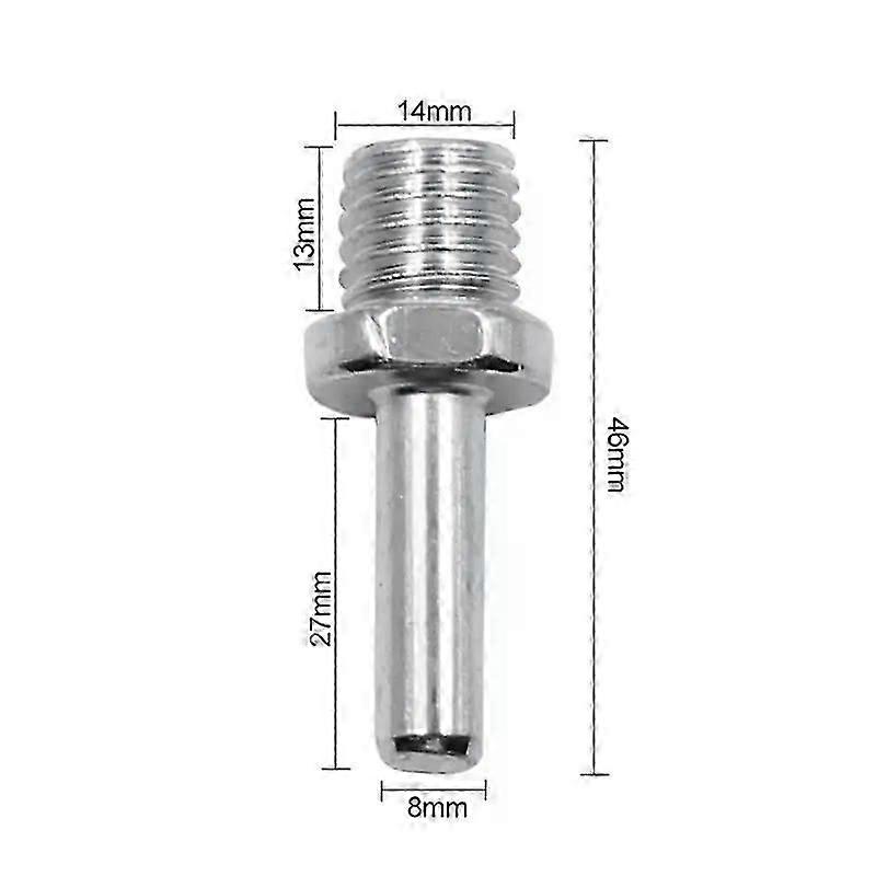 10/14mm 1/4 Hexagon Connecting Rod Adapter Drill Chuck M10 M14 Polishing Disc Connection Hexagon Connecting Rod