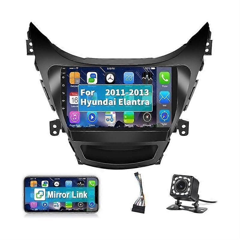 Stereo Radio for Hyundai Elantra 2011-2013 Carplay Android GPS 2G+32G