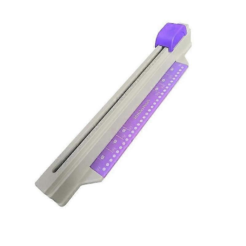 30 Holes Puncher Sliding Light Duty Paper Punch 30 Holes A4 B5 A5 A7 B7 A6 B6 Capacity 5 Sheets Hole