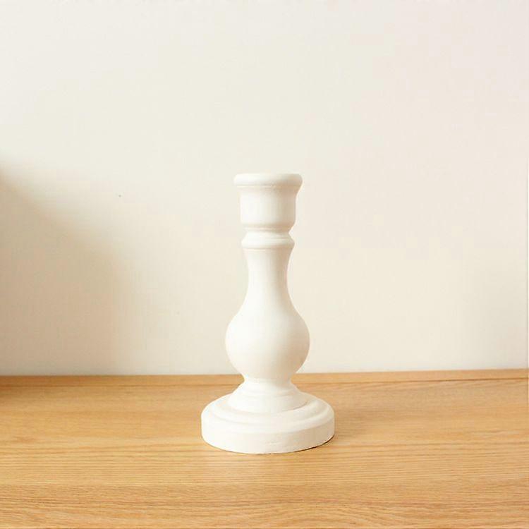 Solid Wood Candlestick Decoration Simple Candlestick Petty Betterlifefg