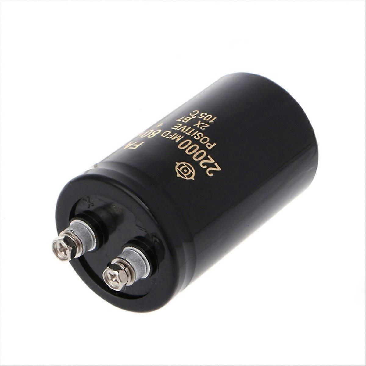 2200UF/80V High Capacity Bolt Type Electrolytic Capacitor 50x80mm